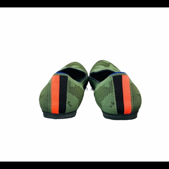 Rothy’s Camo Olive Slip On Loafers
